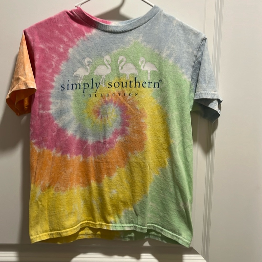 Simply Southern Girls youth medium tee